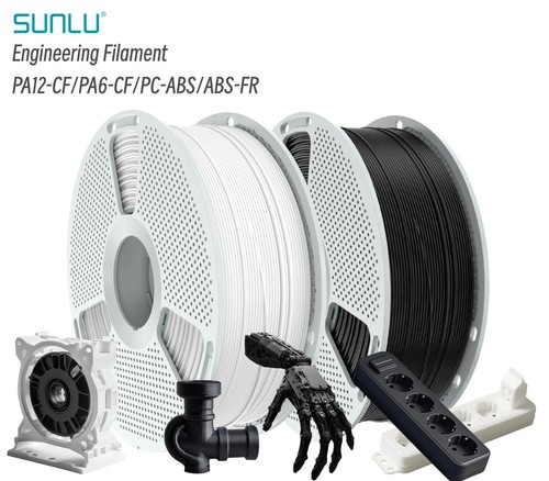 Sunlu 75mm pa12 - sunlu, pa6-cf